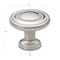 Gliderite Hardware 1-1/4 in. Satin Nickel Rippled Cabinet Knob, 5PK 5415-SN-5 - alternate 2